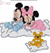 Baby Topolino e Minni nanna From Baby Camilla Disney  PCS