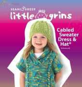 Sean Sheep-Little Grins-Cabled Sweater Dress &Hat