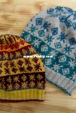 Stardust Fair Isle Beanie by Dela Hausmann-English,German-Free