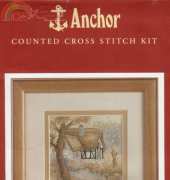 Anchor PCE306 Sepia Floral Cottage