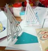Kirigami cards