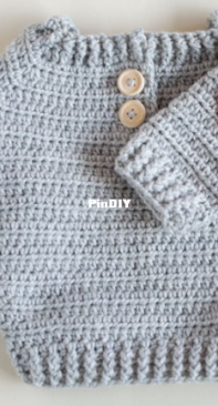 Croby Patterns - Doroteja Kardum -  Red Heart Baby Sweater