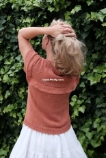 Augustas Frilled T-shirt by Johanna Ekström-Partanen - Auguste Knit