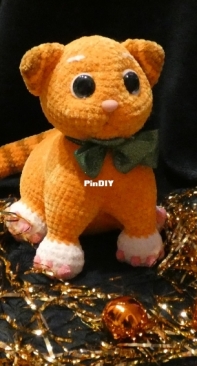 Plush kitten