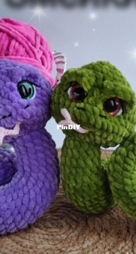 Amelkina_toys - Ksenia Amelkina - Ксения Амелькина - Snake - Змейки - Russian