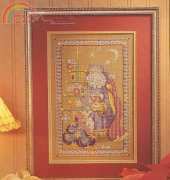 Santa Claus by Madeline Hart / from Inspirational Christmas Crafts