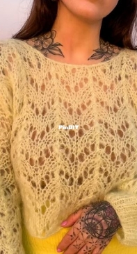Mohair Intentions Sweater by Vanessa Fleming (Oshenknits)