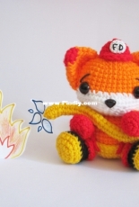Sweet N Cute Creations - Shannen Nicole Chua - Flynn the Fireman Fox - Russian - Translated - Free