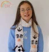 Gifted Paws - Olaf Scarf #2 - FREE
