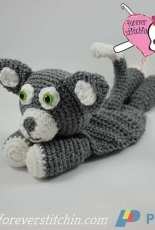 Forever Stitchin - Jodi Stredulinsky - Carlie the Cat Lovey