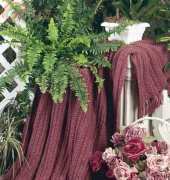 Tasseled Trellises Afghan by Helen L. Stenborg - Free