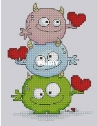 Cute Monsters by Tinker Bell