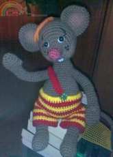Cheerful mouse