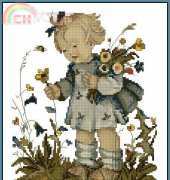 Needle Treasures 04644 Hummel Little Flower Girl
