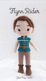 Green Frog Crochet - Thuy Anh - Đặng Thùy Anh - Flynn Rider