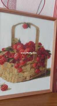Raspberries in a basket