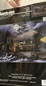 Janlynn 02-444 Night train / StitchWorld X-Stitch 03-121L
