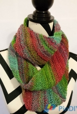 Declination Infinity Cowl by Jean Fletcher