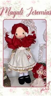 Magali Jeremias - Raggedy Anne doll - Boneca Raggedy Anne - Portuguese