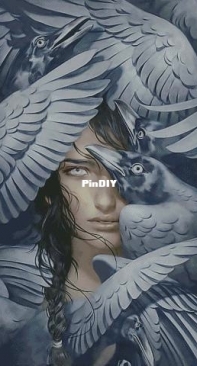 Storm Crow (Linda) by Ivolga xsd