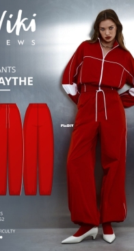 Viki Sews - Faythe Pants - Фейф брюки - Sizes 34-52 - English, Russian