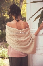 Violeta Asymmetric Shawl by Isabell Kraemer