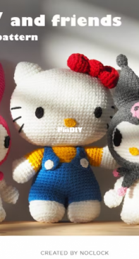 Noclock Creaciones - Kitty and Friends  2 - English/Spanish