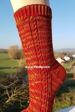 Mailaub Socken by Ina Budde-German-Free