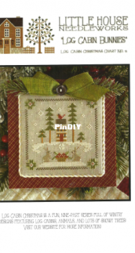 Little House Needleworks LHN - Log Cabin Christmas Part 2 - Log Cabin Bunnies