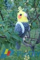 Chiwaluv Amigurumi Critters - Sherry Moore -  Life Sized Cockatiel