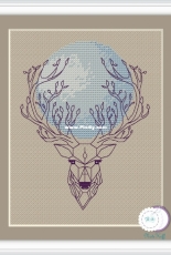 Deer and Blue Ball by Natasha Koff / NateKoff - Free