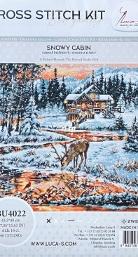 Luca-S BU4022 -  Snowy Cabin  XSD