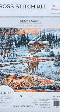 Luca-S BU4022 -  Snowy Cabin  XSD