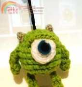 Mike Wasawski crocheted keychain