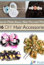 How to Make Hair Bows, Hair Pins and More: 36 DIY Hair Accessories by Prime Publishing