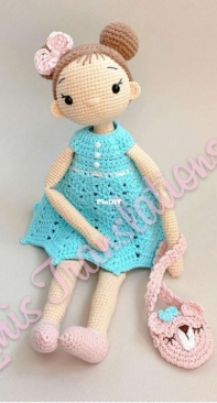 Tamara Dolls  - Tamara Shaklunova - Bell dress and handbag for Ballerina Doll -  Vestido Sino e Bolsa para Boneca Bailarina - Portuguese - Translated