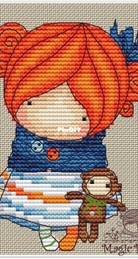 EB Design Magic Dolls - Pippi Longstocking by Ekaterina Gafenko