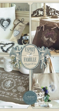 Création Point de Croix - Family Spirit Cross- Stitch /Esprit de Famille au point de croix - January 2020 - French
