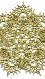 Iri Ska Beat - Irina Maleeva - Vega Textured Doily - English and Russian - Free
