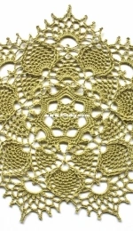 Iri Ska Beat - Irina Maleeva - Vega Textured Doily - English and Russian - Free