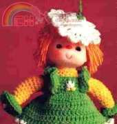 Yarnhead Doll Butter Pecan
