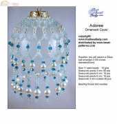 The Bead Lady Adoree Ornament Cover