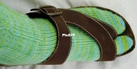 Basic Split Toe Sock Worked From Toe Up by Beth Lower - Free