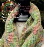 ROWAN- Stocking Stitch Swatch Cowl by Anne Featonby -Free
