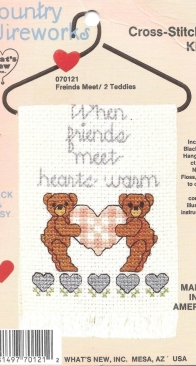 Whats New Inc. 070121 Country Wireworks Friends Meet/2 Teddies