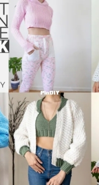 TCDDIY - TeeCe - Bundle 10Pack Cable Stitch Cold Shoulder Top, Rainbow BellSleeve CropTop and Shorts, Sporty Shorts, Classic Bralette, Bomber Jacket, Long Sleeve Cropped Hoodie, BaseballT Hooded Shrug, High Waisted CableStitch Shorts and SweatPants w Poc