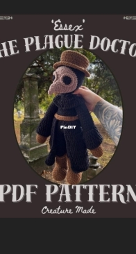 Creatures Made - Katelynn Scruggs - Essex the Plague Doctor
