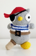 Knot Monster - Michael Hon - Peggy the Pirate Owl - Free