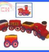 Handmadeawards: Knit Red Train