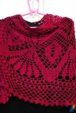 red shawl